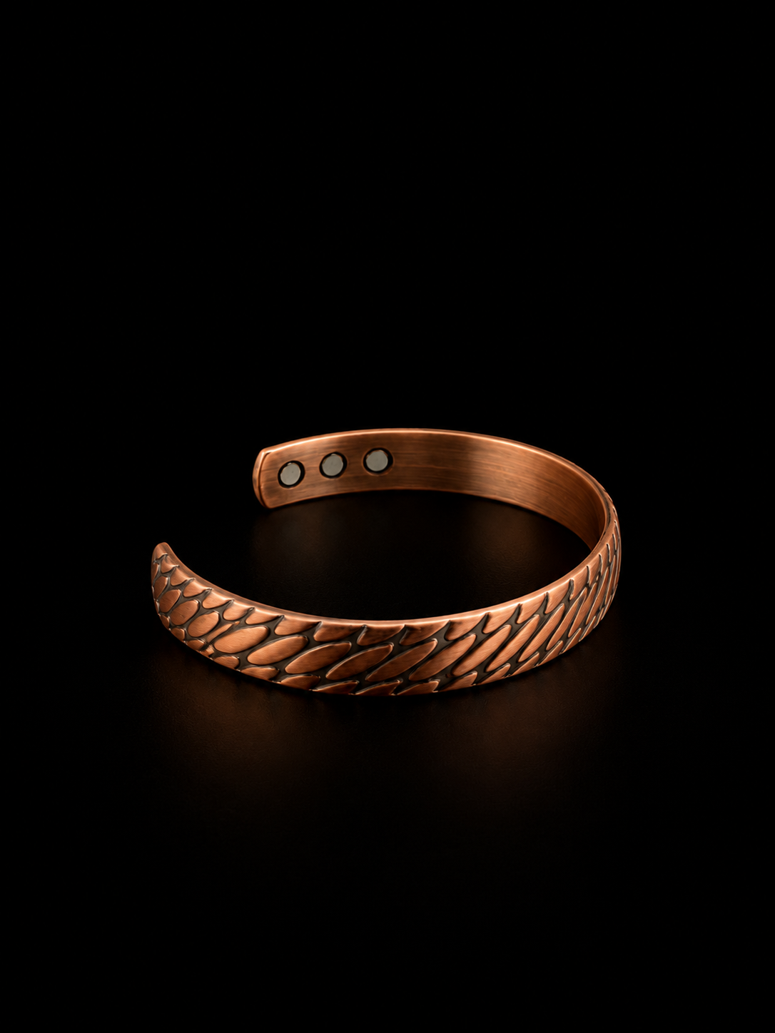 Dragon Scale Copper Bracelet