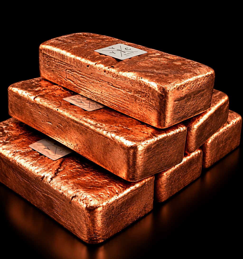 .999 Raw Copper Bar
