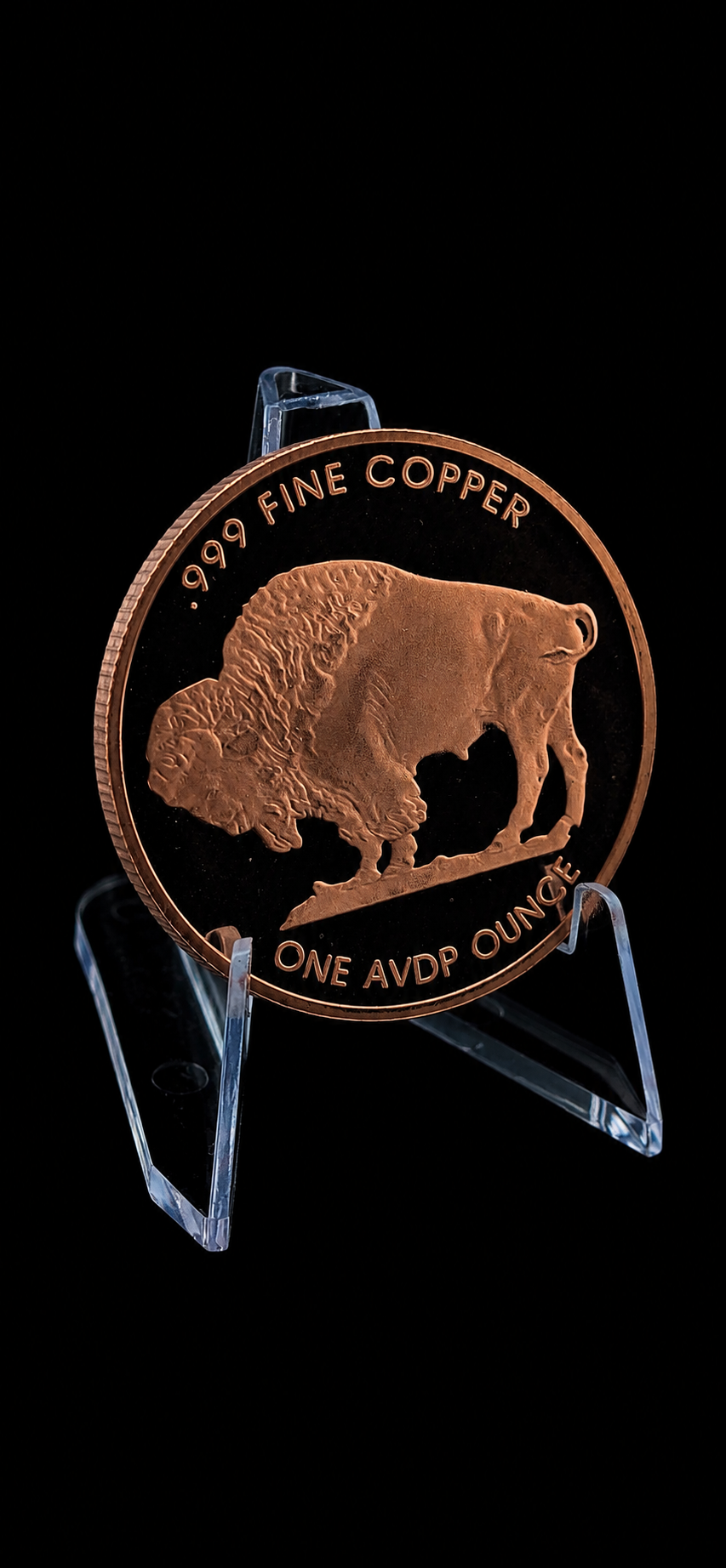 1 Troy Oz Stamped Copper Bullion Coins & Bars