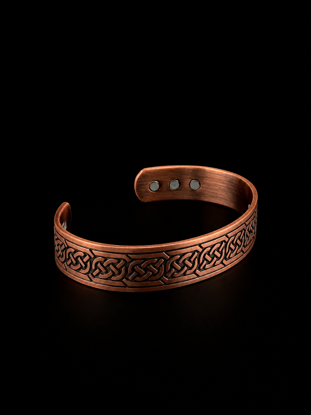 Celtic Knot Copper Bracelet
