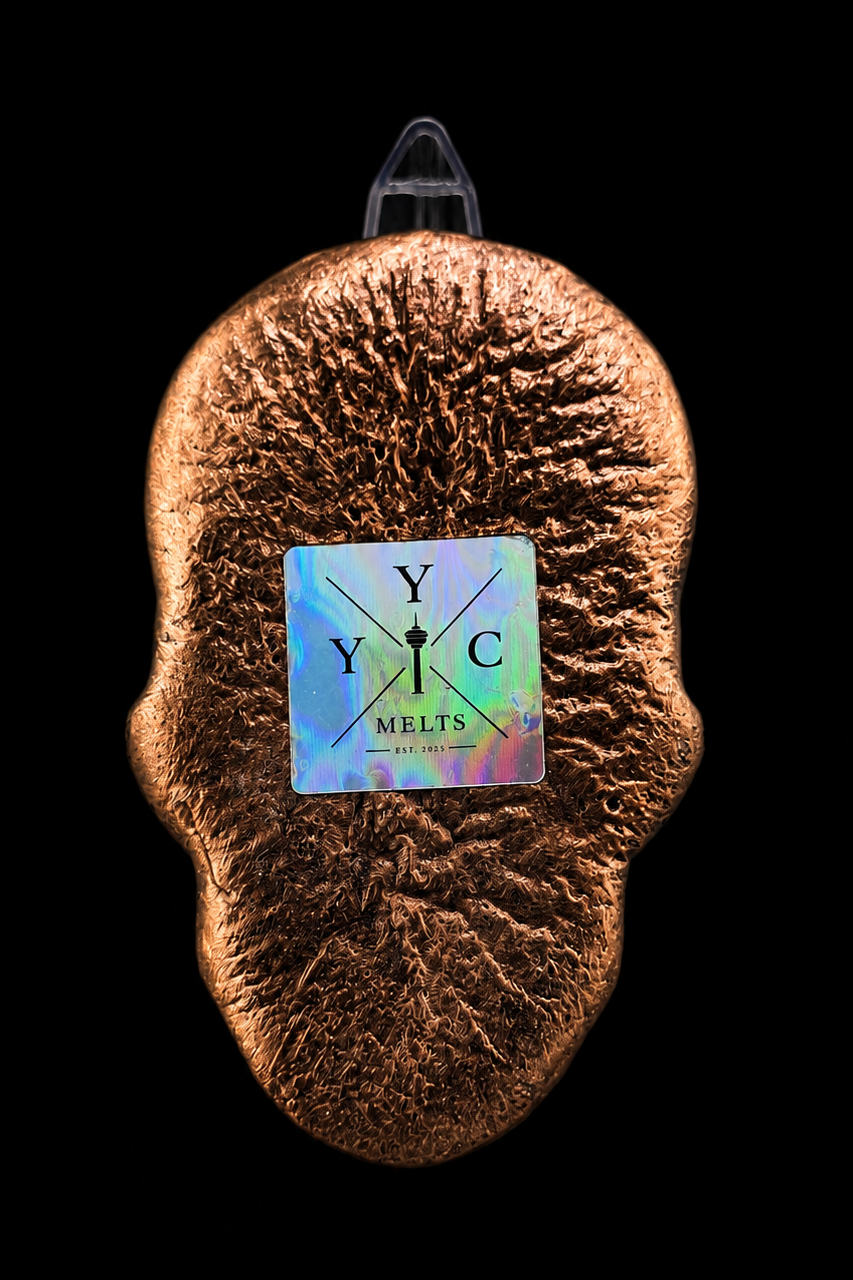 .999 Copper Skull (Medium)