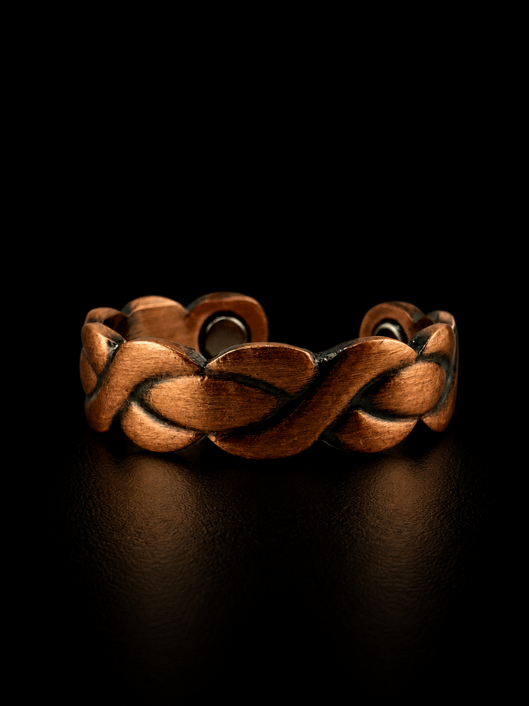 Copper Infinity Ring