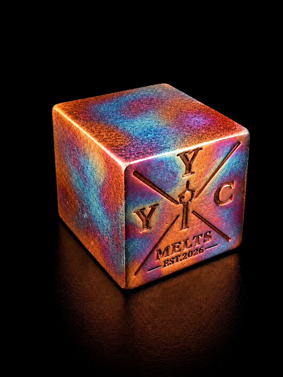 .999 Copper Cube